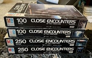 ALL 4 MB VINTAGE CLOSE ENCOUNTERS OF THE THIRD KIND PUZZLES FROM 1977 MUST LOOK!