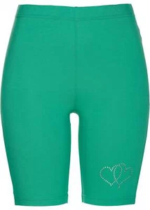 Kurze Leggings Gr. 36/38 Jadegrün Damen-Hose Shorts Pants Bermuda Neu* - Bild 1 von 1