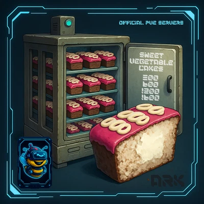 STUDIO WILDCARD 🔥 Veggie Cakes ARK Survival Ascended PVE All Dinos PC/XBOX/PS5 ASA