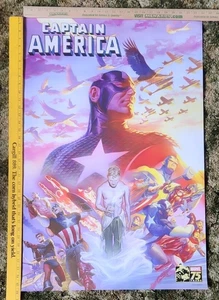 Captain America Alex Ross Gerolltes Poster Marvel 75th Anniversary 2014 24 x 36 - Bild 1 von 4
