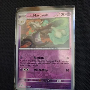Alolan Marowak - 057/159 Pokémon TCG  Uncommon Reverse Holo - Near Mint - Picture 1 of 6