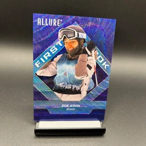 2025 Upper Deck Allure SE #137 Zoe Atkin Blue Wave /349 - Foto 1 di 2