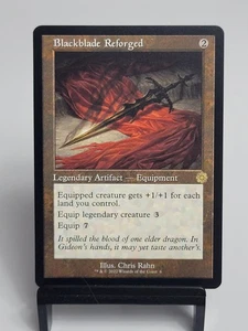 Magic the Gathering - The Brothers' War: Retro Frame - Blackblade Reforged - Picture 1 of 1