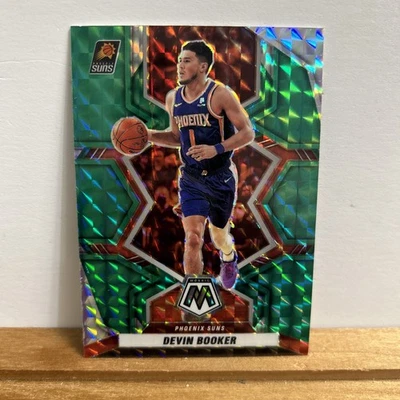 2021-22 Panini Mosaic - Devin Booker #193 Green Mosaic Prizm - Image 1 of 2