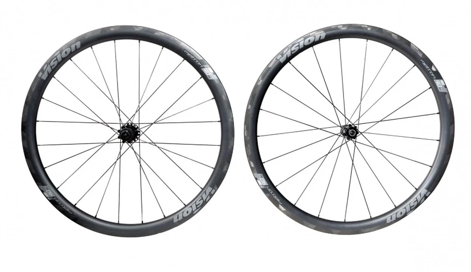 Laufradsatz 700C Schwarz Matte Vision - Bild 1 von 1