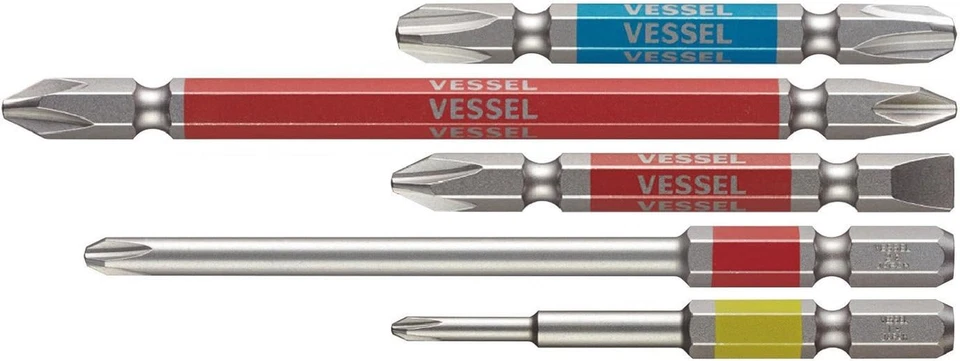 Vessel Tsuyoshiaya Bit 5 Pcs Double Ended Gs5p-01 From Japan