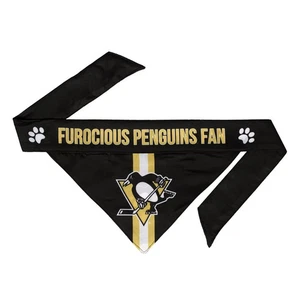 Pittsburgh Penguins Pet Bandanna Size L - Picture 1 of 1