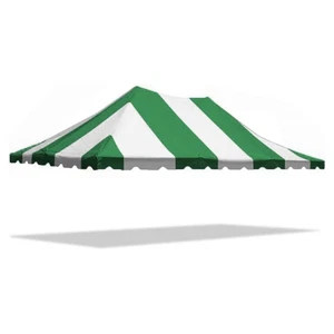 Replacement Pole Tent Canopy Top 20x30 Green Cover Event Wedding Party Gazebo - Picture 1 of 2