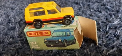 rare mint boxed lesney matchbox superfast 28 37 yellow talbot matra rancho - Image 1 of 4