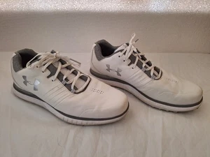 Under Armour UA Men’s Showdown SL E Golf Shoes White Sz 9.5 - Picture 1 of 12