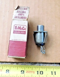 NOS COURTESY LIGHT SWITCH FOR 1949-68 FORD CARS +FORD TRUCKS MERCURY 1950 1951 - Picture 1 of 2