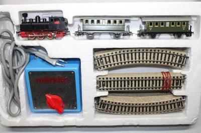 Märklin 2920 Startpackung mit Dampflok Gleis und Trafo Spur H0 OVP #M491 - Bild 1 von 4