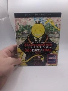 Assassination Classroom 365 Days Time The Movie Bluray/DVD w/ OOP Slipcover - Picture 1 of 5