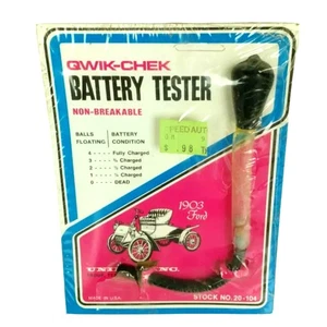 Oldtimer 1903 Ford Qwik-Chek Batterietester Best.-Nr. 20-104 USA Made Sealed NOS - Bild 1 von 2