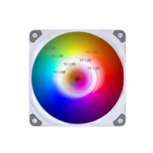 Fanteks M25 PWM D-RGB 120mm wentylator obudowy - biały, 1-pak - Zdjęcie 1 z 5