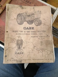 J I Case 700 700B 800 800B Landwirtschaftliche Radtraktoren Teilekatalog Handbuch A630 - Bild 1 von 5