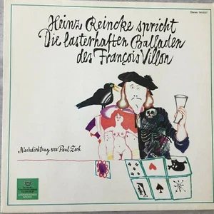 HEINZ REINCKE spricht Francois Villon (DG Literarisches Archiv 140 037 / NM)  - Picture 1 of 2