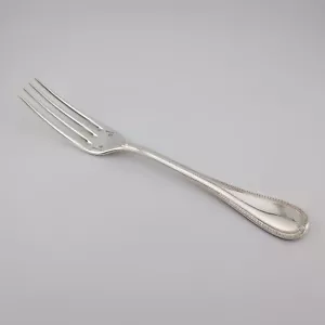Christofle Malmaison Sterling Silver Dinner Fork - 8 1/8" - No Monogram - Picture 1 of 3