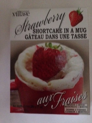 Gourmet du Village Strawberry Shortcake In A Mug Mix ~ Makes 2 Mugs - Image 1 of 2