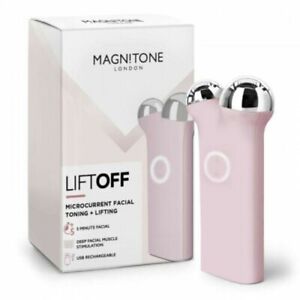 Magnitone LiftOff Microcurrent Facial Toning Device Pink (MLF01P) Used Twice