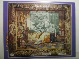 Hoja bloque Patrimonio Nacional. Tapices 2014 Edifil 4907 - Imagen 1 de 1