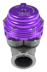 Original Externe Ventil Wastegate Tial MVS-A 38mm Violett  Alle Federn - Afbeelding 1 van 1