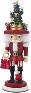 Schiaccianoci per Topi Hollywood Notte Prima di Natale 18", Rosso - Foto 1 di 7