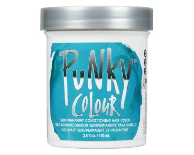 Color de cabello acondicionador semipermanente PUNKY COLOUR - Turquesa 3,5 oz Foto 1 de 4