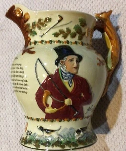 Jarra musical Fox Hunt Hunting John Peel Crown Devon - Imagen 1 de 9