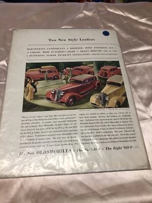 Vintage Oldsmobile Original Print Advertising 14”x11” - Image 1 of 4