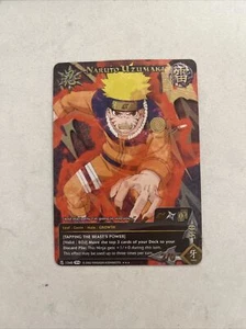 Naruto TCG 1st Edition Tournament Pack 4 Naruto Uzumaki N-1340 Super Rare CCG - Picture 1 of 6