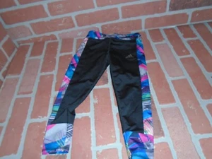 ADIDAS CLIMACOOL ATHLETIC LEGGINGS GIRLS SIZE 5 - Picture 1 of 4