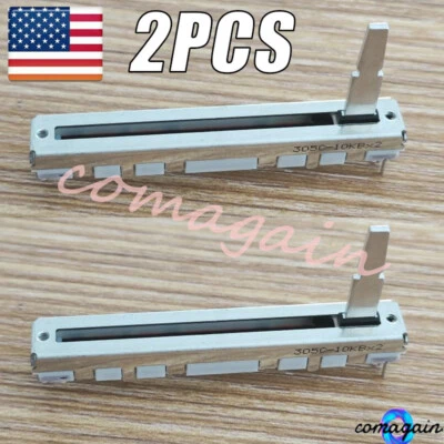 2PCS Channel Line Volume Fader DCV1035 For Pioneer DDJ REV1 REV5 FLX4 / GT FLX10