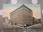 Rare 1913 post card Hotel Caswell Baltimore MD Maryland mailed Hanover Street