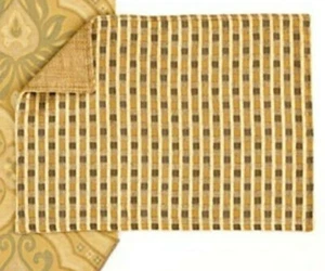 13"x18" placemats, style: Elizabeth, color: sage/gold, Lot of 3 (orig. $12/each) - Picture 1 of 1