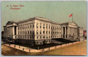 Vintage Washington DC US Patent Office 1910er alte Ansicht Postkarte - Bild 1 von 2