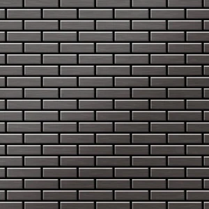 Mosaico azulejo macizo metal titanio cepillado gris oscuro 1,6 mm fuerte PK-Ti-SB - Imagen 1 de 3