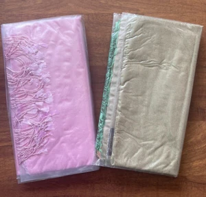 Women's 100% Water Pashmina Shawl Light Smooth & Warm Neck Wrap on Sale! - Picture 1 of 3