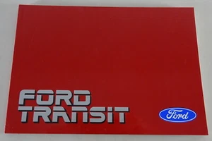 Instrucciones Servicio / Manual Ford Transit 3. Generación Stand 10/1985 - Imagen 1 de 3