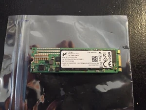 Micron 256 GB M.2 SSD (Modell: MTFDDAV256TBN | S-ATA | M.2 2280) - Bild 1 von 4