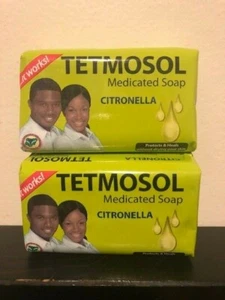 2 BIG X Tetmosol Medicated Soap Citronella LOT OF 2 BIG SOAPS. USA SELLER - Bild 1 von 5