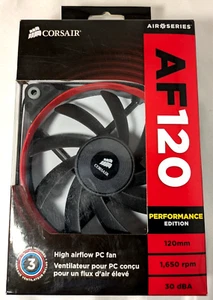 Corsair CO-9050003-WW AF120 Performance Edition 120mm Fan New Open Box - Picture 1 of 5