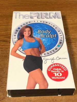The Firm Body Sculpt VHS VCR Video Tape Used Movie Jennifer Carman - Image 1 of 4