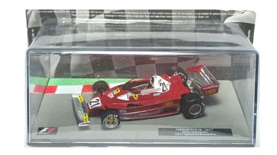 Ferrari 312 T2 Gilles Villeneuve Canadian GP 1977 Formel1 Altaya Panini 1:43 - Bild 1 von 2