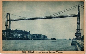 España Antigua Postal Bilbao Puente Vizcaya (60) - Imagen 1 de 2