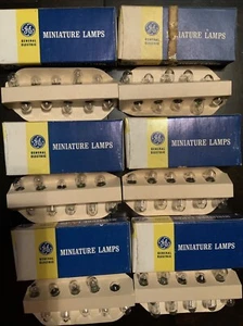 GE General Electric Lot Of 60 Miniature Lamps No. 192 NOS - Picture 1 of 10