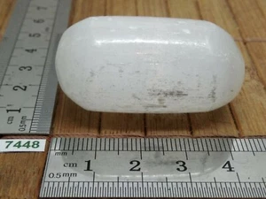 SELENITE pierre roulée 4- 4,5 cm environ mineraux lithotherapie esoterisme reiki - Picture 1 of 2