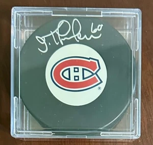 Jose Theodore autographed Montreal Canadiens puck A.J. Sports World - Picture 1 of 3