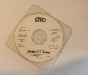 OTC -Software Suite Pathfinder 2000, Import 2000, Gas, 2000, Ver 1.05 - Picture 1 of 1
