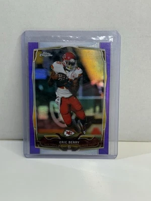 2014 Topps Chrome - Eric Berry #44 refrator roxo - Imagem 1 de 2